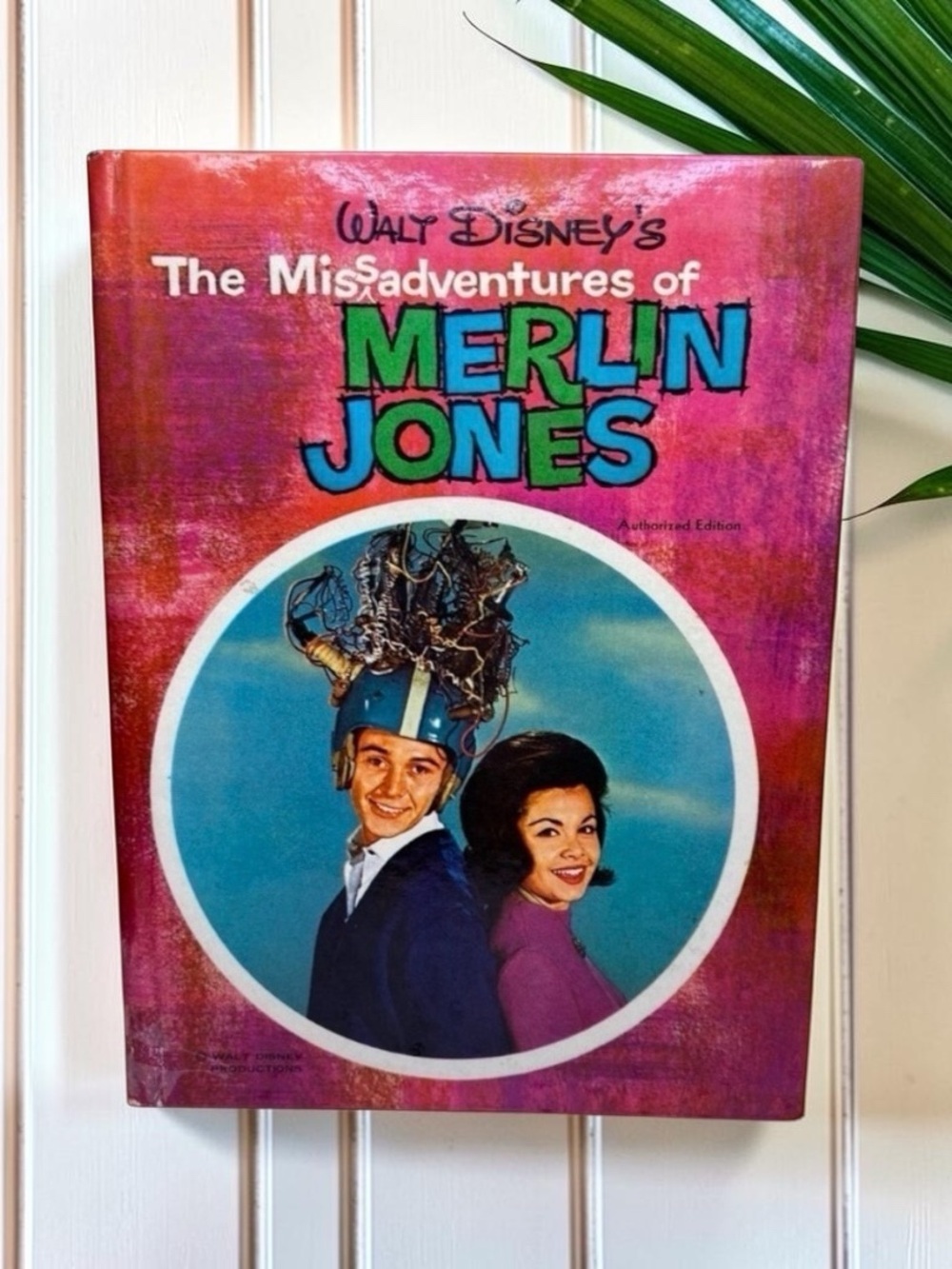 Vintage 1964 Walt Disney’s The Misadventures of Merlin Jones Hardcover Book